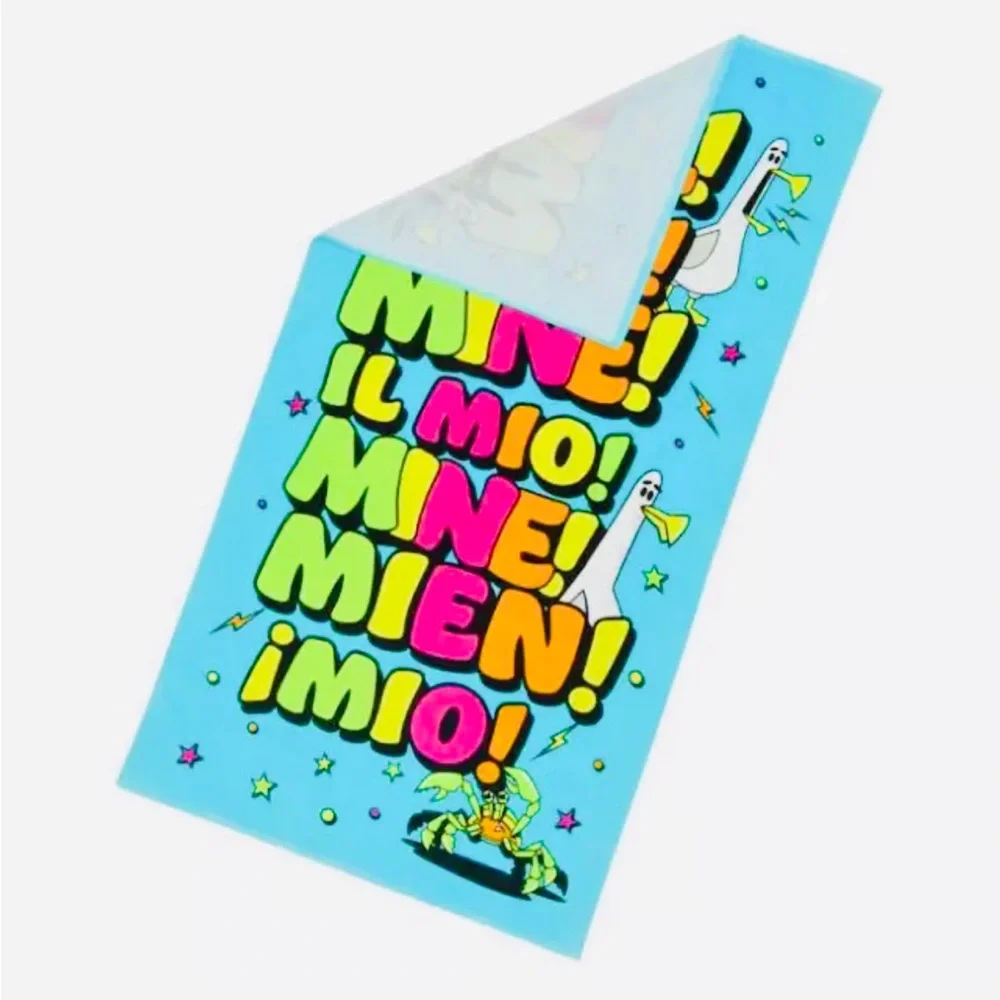 NEW DISNEY FINDING NEMO SEAGULLS “MINE MINE MINE” BEACH TOWEL 64” x 34”